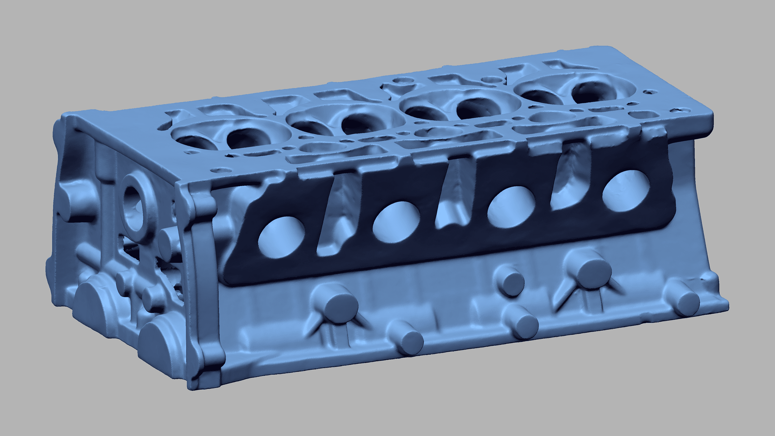 Cylinder Head Mesh Model