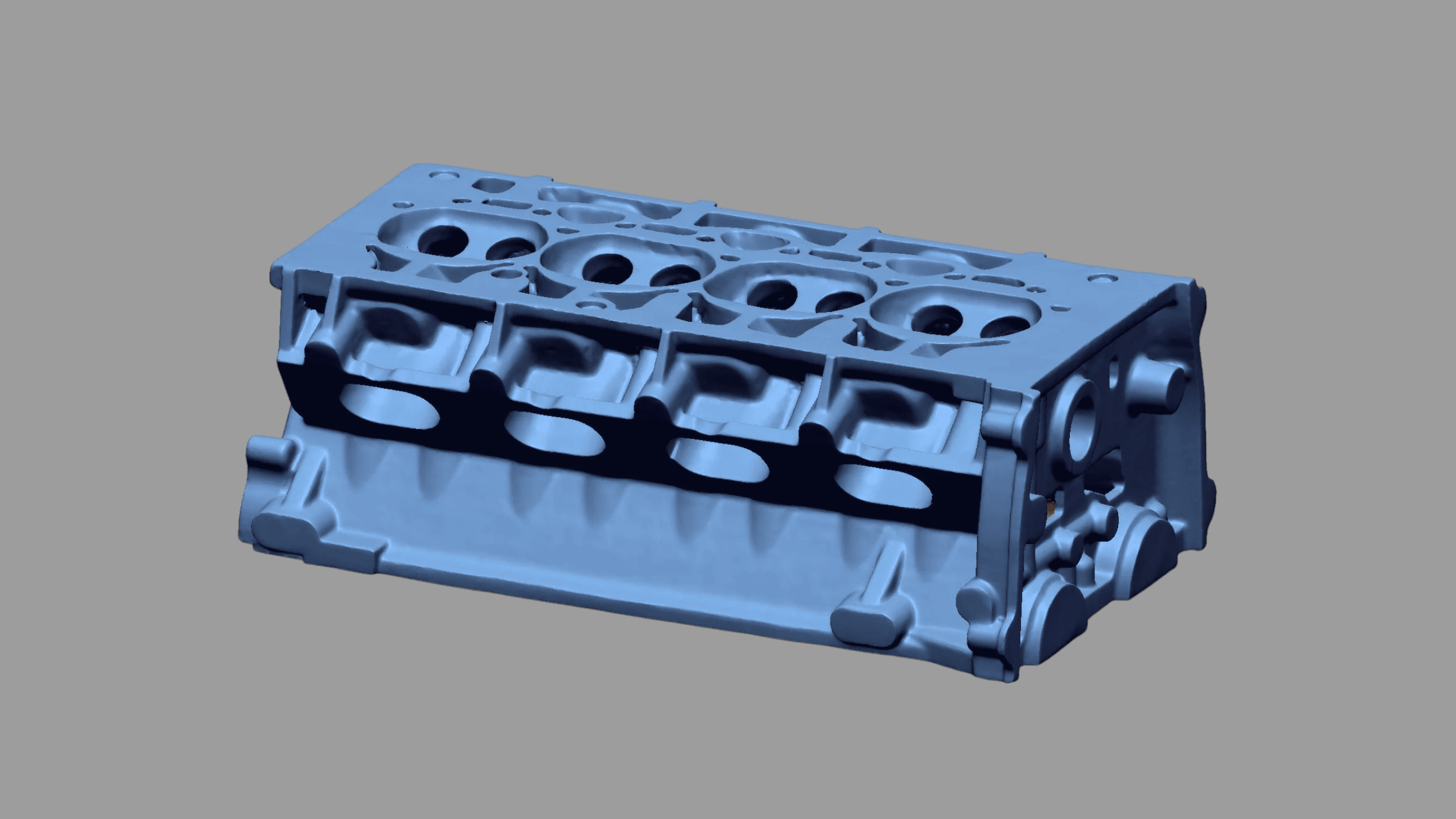 Cylinder Head Mesh Model