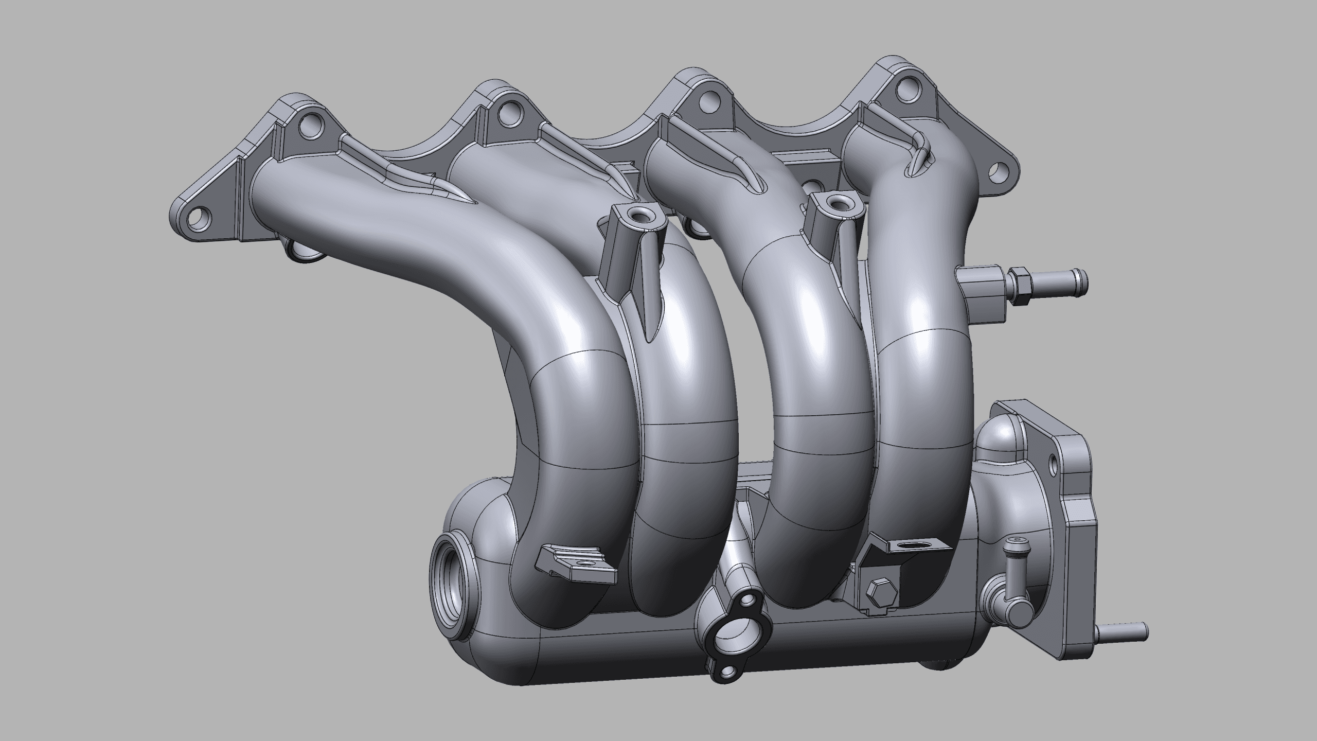 Exhaust Manifold CAD Model