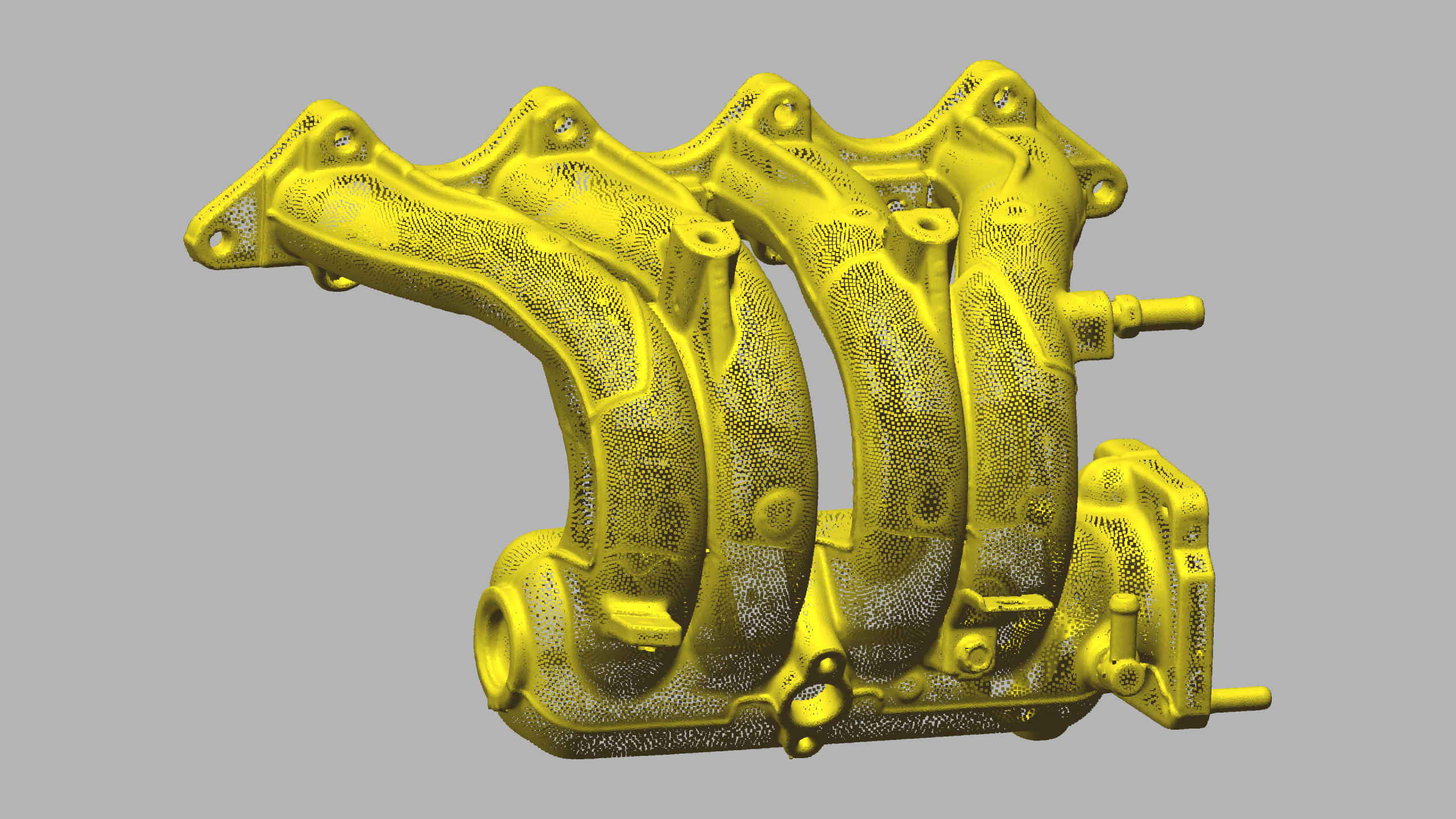 Exhaust Manifold Point Cloud