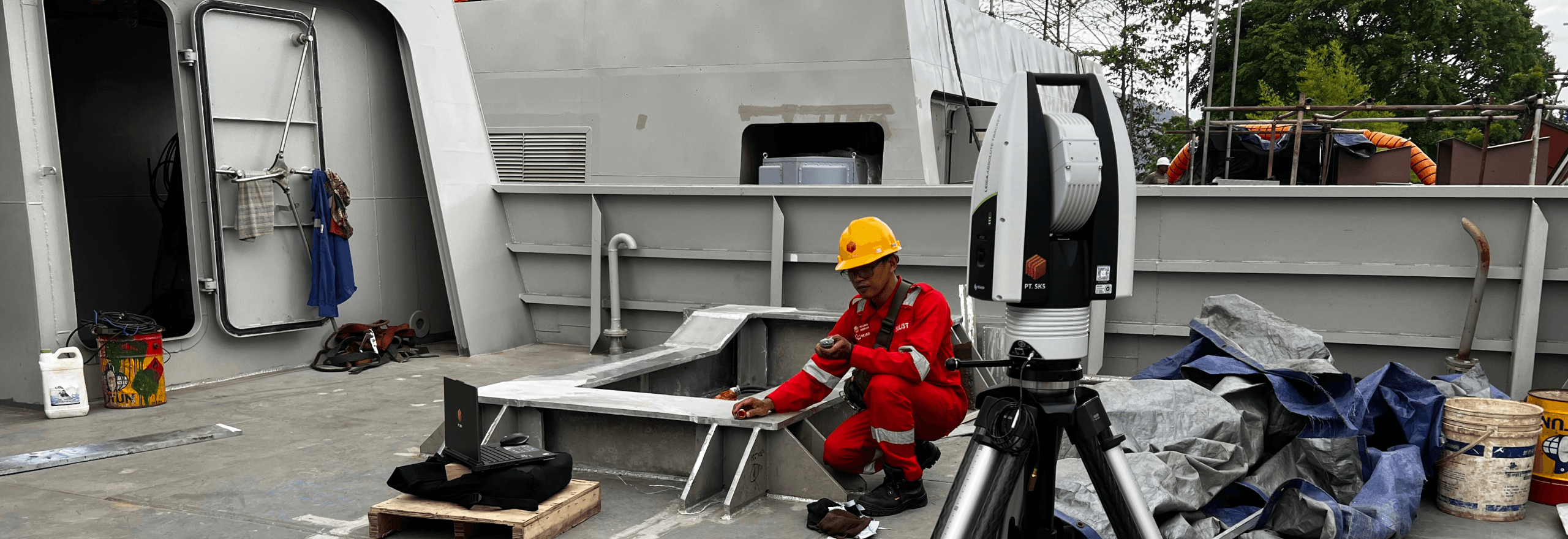 PT SURYA KWON SUNG Laser Tracker Measurement Our Equipment