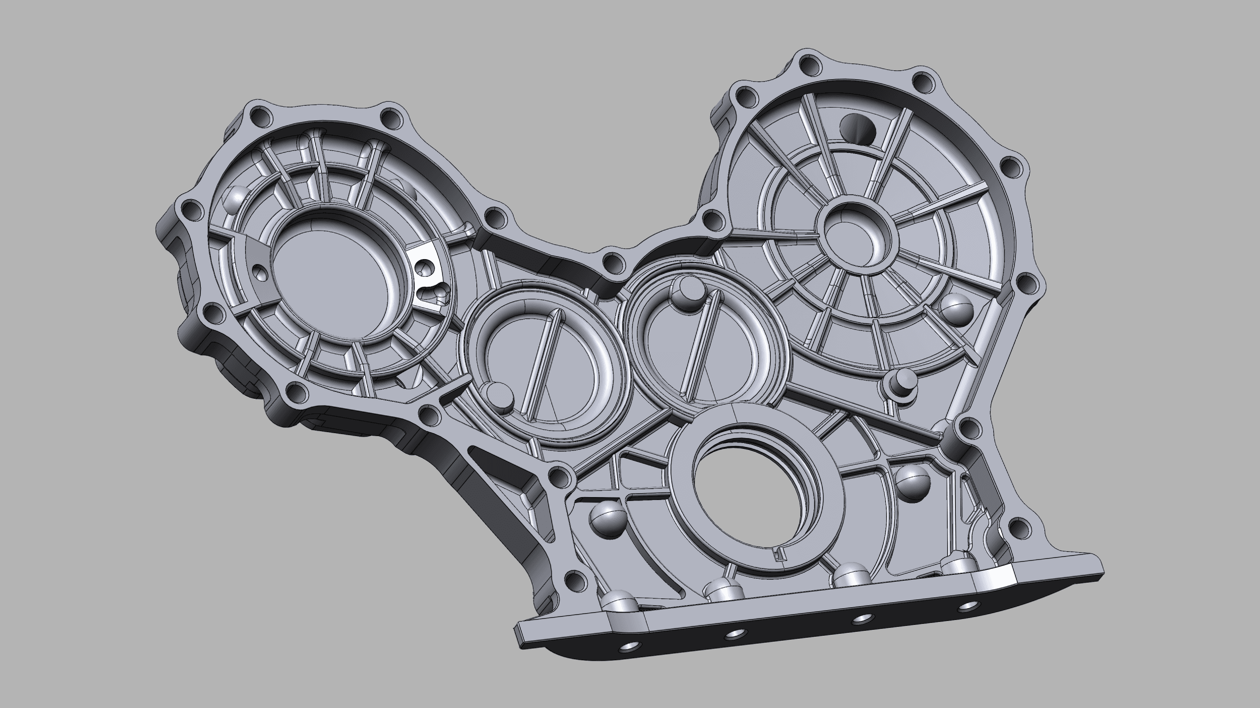 Timing Cover CAD Model